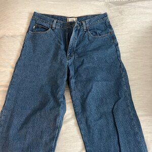 Mens LL Bean Flannel lined jeans 34x34